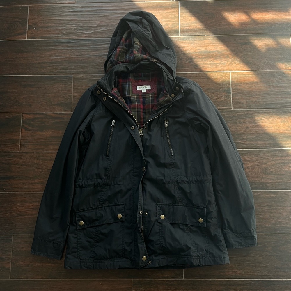Orvis Flannel-lined Field Jacket Size M